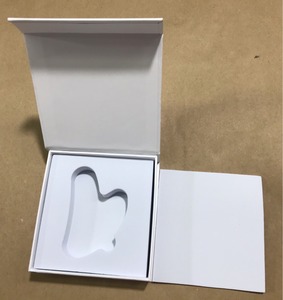 Trên và dưới 2 mảnh hộp trắng cứng nhắc hộp các tông tùy chỉnh không có logo Trống hộp quà tặng Màu đen - Product Image 5