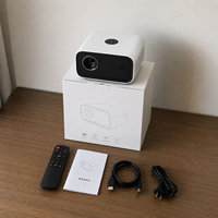 Proyector Inteligente Portátil con Conectividad HDMI, Diseño Compacto de Bolsillo para Entretenimiento en el Hogar y Aplicaciones de Viaje