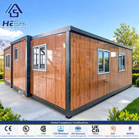 Модульный контейнерный дом 80x80x5 мм с нижней направляющей, 20/30 футов, расширяемый, 3/4/5 спален, роскошный, современный, портативный жилой дом/коттедж