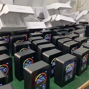 Air Quality Detector CO2 HCHO TVOC Monitor LCD Display 145x100x45mm Indoor Outdoor Use - Product Image 2