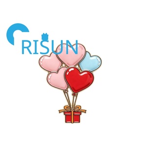 En gros, Pin's en émail personnalisé en forme <span class=keywords><strong>de</strong></span> <span class=keywords><strong>cœur</strong></span> romantique fleuri, Badge <span class=keywords><strong>cœur</strong></span> d'amour fantaisie pour la Saint-Valentin, Pin's <span class=keywords><strong>de</strong></span> revers en métal <span class=keywords><strong>cœur</strong></span> néon vintage - Product Image 3