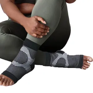 medical lightweight ankle compression sleeve support brace protector sleeve wrap band for gym trail running tennis sports