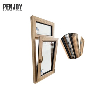 Thiết kế tối giản hiện đại cửa sổ gỗ rắn cho cửa sổ gỗ Xây Dựng Mới - Product Image 1