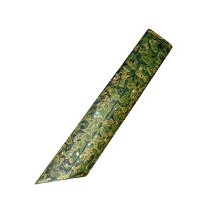 Handmade DIY Lacquer Knife Handle Chinese Japanese Traditional Lacquer Exquisite Knife Handle Artwork No Blade Chef Knife Handle