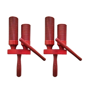 Tube sonore en bois dur double tonalité pour la maternelle, instrument de rythme musical en gros - Product Image 4