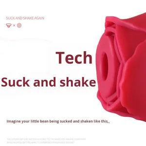Vibrador Rosa para Masaje Femenino, Masturbador con Succión, Producto para Adultos, Modelo Shenzhen 40, Silencioso, Modelo 9426 - Product Image 3