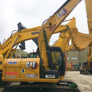 Excavadora de Orugas CAT312D2gc Original de Segunda Mano Disponible con PLC, Motor, Caja de Cambios, Peso Operativo de 12 Toneladas, Potencia de 59 kW, Gran Oferta - Product Image 2