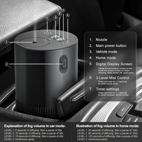 Vente en gros de machine électrique pour diffuseur d'arômes d'huiles essentielles et de parfums pour la maison mini voiture intelligente aromathérapie sans eau