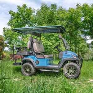 Carrito de Golf Eléctrico de Alta Estabilidad con Techo y Parabrisas, Homologado por la CE, Tipo <span class=keywords><strong>BabyBus</strong></span>, en Oferta - Product Image 5