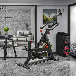 Vélo de spinning professionnel magnétique de haute qualité pour la salle de sport à domicile, équipement de fitness intérieur en acier - Product Image 3