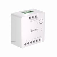 Interruptor Inteligente WiFi SONOFF MINI-D, Relé de Contacto Seco, Chip ESP32, Entrada AC/DC, Control de Escenas Inteligentes, Compatible con Alexa y Google Home