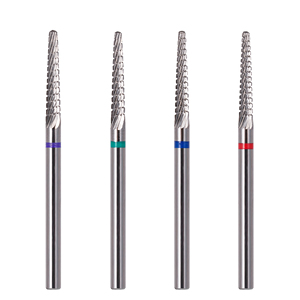 Tırnak temizleyici Bit Tungsten karbür tırnak matkap ucu altında konik tırnak törpüsü çıkarma Rhinestones manikür aksesuarları jel kaldırma - Product Image 2