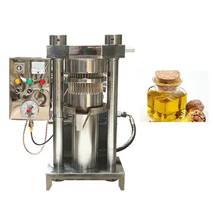 Máquina comercial de prensado de aceite de sésamo y Prensa en frío, prensa de aceite hidráulico para manteca de cacao