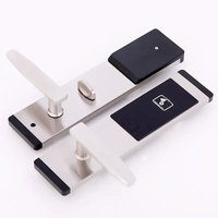 Carte RFID haute sécurité chambre d'hôtel serrure électronique poignée clé serrure d'hôtel intelligente avec système logiciel de gestion
