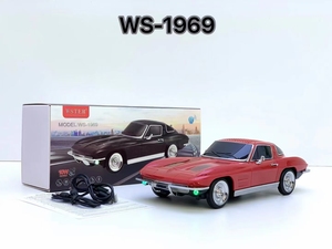 NUEVO WS-1969 1500mAh 10W Altavoz Bluetooth Portátil Mini con Diseño de Auto, Sistema de Sonido Inalámbrico para Cine en Casa, USB, TF, <span class=keywords><strong>FM</strong></span>, TWS, para Fiestas - Product Image 5