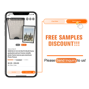 WAW!A0 A1 A3 A4 Kích Thước Đen 18X24 Khung Ảnh Khung Nhôm Khung Ảnh Kim Loại Marco Para Nhôm Marcos Para Cuadros - Product Image 6