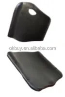 Ensemble d'assise et de dossier de chaise en plastique avec trou pour poignée, coque de chaise ergonomique