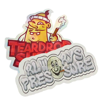 Sacs en mylar découpés sur mesure, imprimés, mini, 1g, 3.5g, 7g, 14g, 28g, résistants aux enfants, anti-odeurs, toucher doux