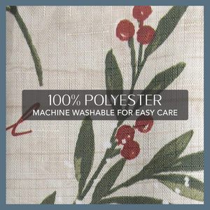 Tùy Chỉnh Hiện Đại Hình Chữ Nhật Bảng Vải In Giáng Sinh Lá Mô Hình Ưa Thích Dệt Bìa Cho Các Sự Kiện Nhà - Product Image 3