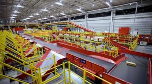 Pteris E-commerce logistica magazzino aeroporto bagaglio selezionatore cerchio a nastro incrociato pacco di smistamento sistema di trasporto conduttore ferroviario - Product Image 2