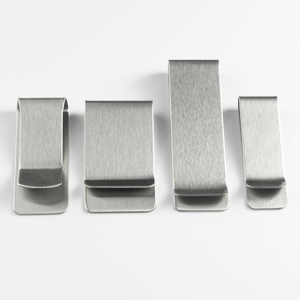 Pinces à billets en métal directes d'usine pinces Logo support de gravure <span class=keywords><strong>pince</strong></span> à billets en laiton pinces à stylo de bureau d'affaires - Product Image 1