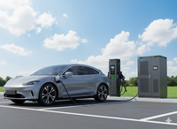 Nouveau système de charge rapide DC triphasé de type split 760 kW, refroidissement liquide, chargeur EV CCS1 CCS2 CHAdeMO 380V 45-65Hz