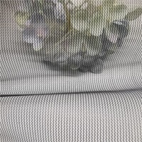 Tissu en maille de nylon 100% respirant noir 50 g/m² léger 1 mm pour robes de soirée et robes à paillettes, tissu en tulle, tissu en dentelle