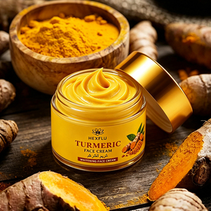 Crème pour le visage au curcuma <span class=keywords><strong>Y</strong></span> HEXFLU, extrait naturel <span class=keywords><strong>de</strong></span> curcuma, réduit les taches brunes, unifie le teint, nourrissante, anti-rides, soin <span class=keywords><strong>de</strong></span> la peau du visage - Product Image 1