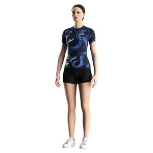 Camiseta de Protección Solar para Mujer, Hecha con Tela de Alta Elasticidad que Ofrece Libertad de Movimiento y Protección Solar Confiable - Product Image 4