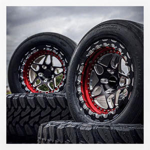 Sürükle yarış araba 2 3 parça beadlock ile dövme alaşım derin çanak tekerlek 5x114.3 5x130 5x120 5x112 15 16 17 GTR BMW için 18 inç jant - Product Image 1