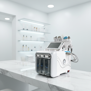 Hydrodermabrasion à configurations multiples, microdermabrasion à l'oxygène, Aqua Peel 7-en-1, écran tactile, compatible US, soin du visage - Product Image 1
