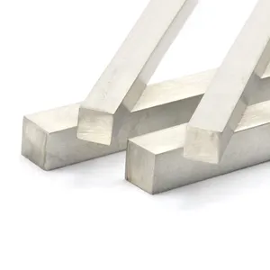 ASTM 317L 321 347 329 Stainless Steel Square Bar Supplier EN 1.4438 1.4541 1.4550 1.4477 Stainless Steel Rectangular Bar Rod