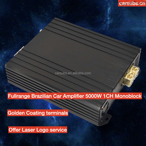 RMS 5000W Brazilian Car SPL <strong>Subwoofer</strong> <strong>Amplifier</strong> Full Range 5K 1ohm Bass Peak <strong>10000W</strong> Monoblock Car <strong>Amplifier</strong> Class D - Product Image 2