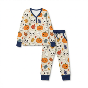 Red Berry <strong>Christmas</strong> Pajama Set Soft Cotton Breathable <strong>Pjs</strong> Set Women <strong>Kids</strong> Long Sleeve Festive Sleepwear OEM Custom Nightwear - Product Image 3