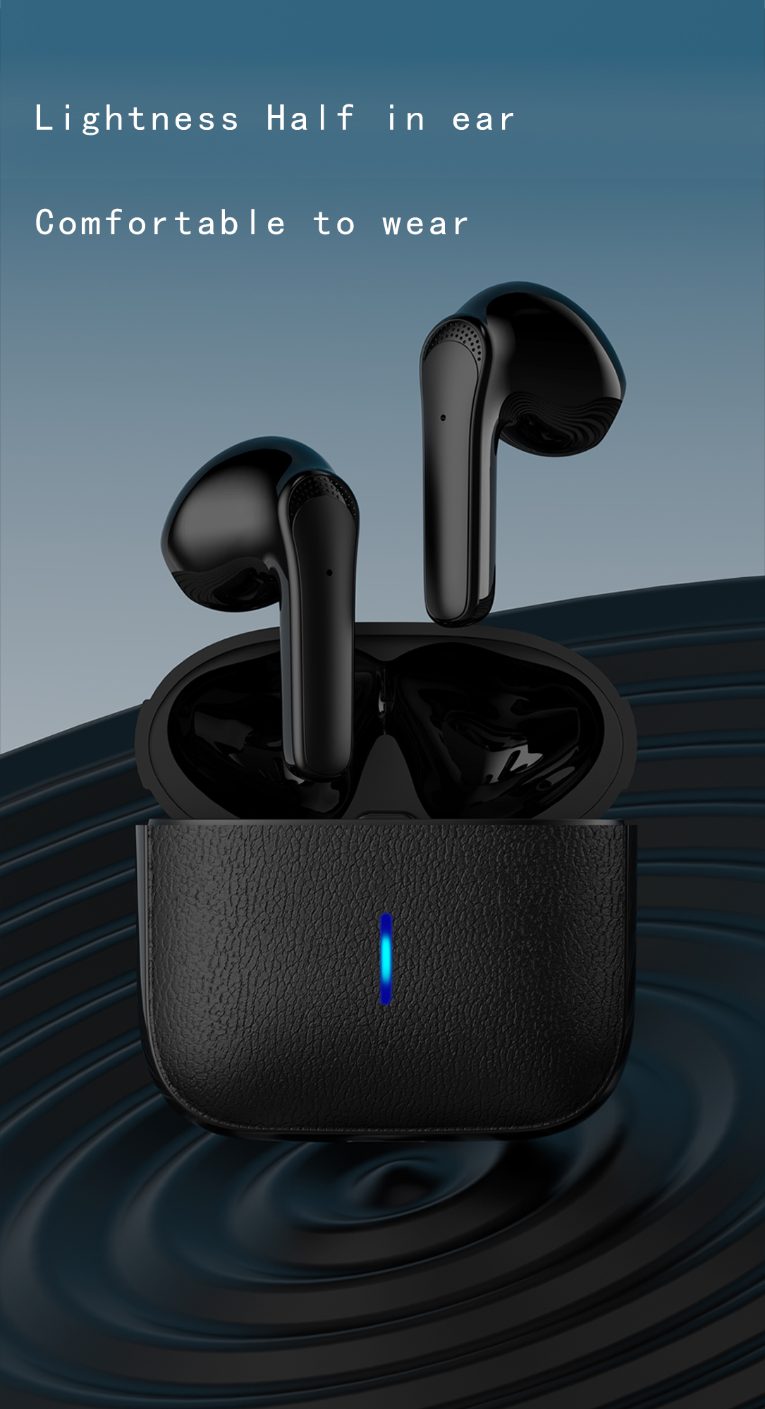 JS59 TWS Earphones - Active Noise Cancellation & Long
