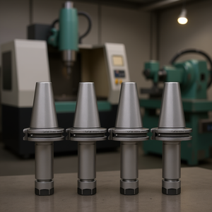 Juego de 4 Portabrocas Eléctricos CAT40 ER16 de 100 mm de Acero Inoxidable para Máquina de Grabado CNC, Fresadora, Portaherramientas de Torno - Product Image 2