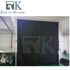 Portable Pipe and Drape Aluminum Pipe and Drape <b>Frame</b> Kit Silver <b>Backdrop</b> Stand for Wedding Party Event Decoration - Product Image 2