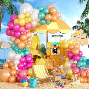 Palloncino tropicale arco ghirlanda Kit palloncini per ragazzi ragazze <span class=keywords><strong>Aloha</strong></span> Luau festa in piscina hawaiana Baby Shower estate festa di compleanno - Product Image 1