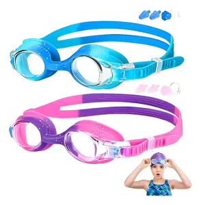 Lunettes de <span class=keywords><strong>natation</strong></span> professionnelles pour enfants, imperméables, écologiques, à vitesse réglable, anti-buée, pour <span class=keywords><strong>compétition</strong></span> et course en piscine - Product Image 1
