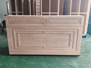 Lusso francese in legno di rovere massello matrimonio bancone tavolo per eventi noleggio - Product Image 4