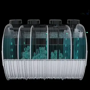 1-30 Tonnen/Tag Klär grube A2O-Technologie Bio reaktor für die Abwasser behandlung häusliche Abwasser behandlung