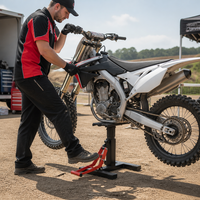 Support de levage hydraulique pour moto tout-terrain, table à ciseaux pour garage et atelier, équipement de réparation robuste