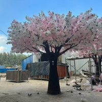 Arbre de cerisier artificiel de grande taille personnalisable, arbre de cerisier Sakura OEM pour la décoration intérieure et extérieure, mariage, restaurant