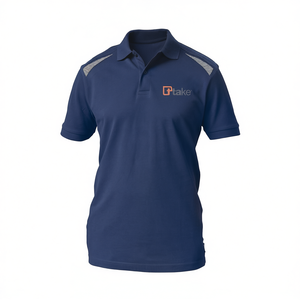 Ttake Polo à manches courtes, vêtements de travail classiques, bleu marine M - Product Image 2