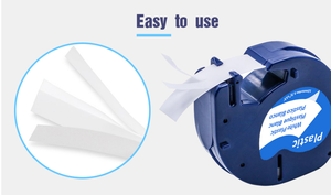 <span class=keywords><strong>Dymo</strong></span>-Cinta de etiquetas para impresora <span class=keywords><strong>DYMO</strong></span>, negra, usada, transparente, para LH-100, precio al por mayor, 16952 - Product Image 6