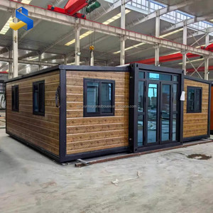 Casa Contenedor Expandible con Energía Solar, Paredes <span class=keywords><strong>de</strong></span> Acero Aisladas, Diseño Moderno para Granja, Oficina, Edificio Escolar, Uso Extremo - Product Image 3