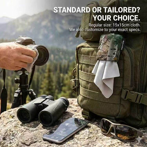 <span class=keywords><strong>2026</strong></span>年新発売 メガネ用マイクロファイバーキーホルダー/カスタムロゴ入りマイクロファイバースクリーンクリーニングワイプクロス（バッグ付きキーホルダー） - Product Image 2