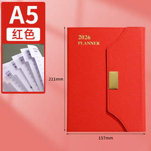 Agenda y Calendario Español Personalizado A5 2026 - Cuaderno Diario de 365 Días, Agenda en Inglés, Caja de Regalo Incluida - Product Image 6