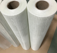 Jaring Anti Retak Fiberglass untuk Plester Bangunan, Interior & Eksterior, Bebas Alkali, Tenun Polos, E-Glass, Potongan Konstruksi