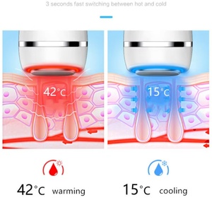 Dispositivo Eléctrico Portátil USB de Calentamiento y Enfriamiento para Rejuvenecimiento de la Piel, con Fotones Vibratorios, para el Cuidado de los Ojos, Masaje Facial Frío y Caliente - Product Image 6